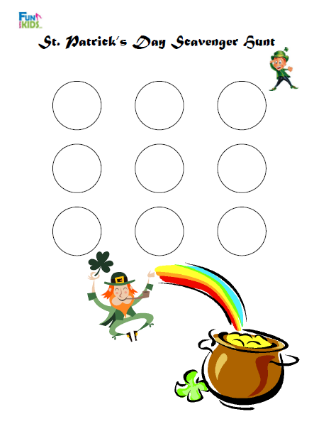 Great Scavenger Hunt for St. Patrick’s Day