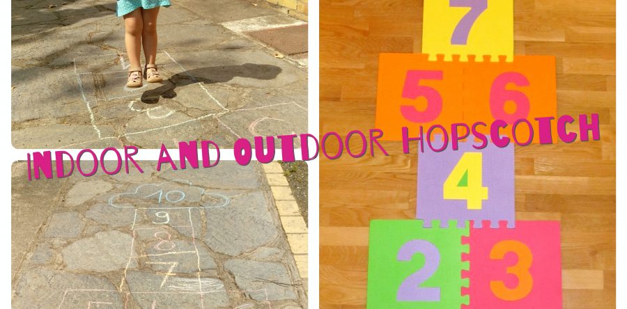 Great Outdoor and Indoor Hopscotch