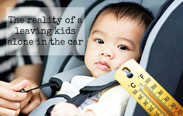 The reality of a leaving kids alone in the car.