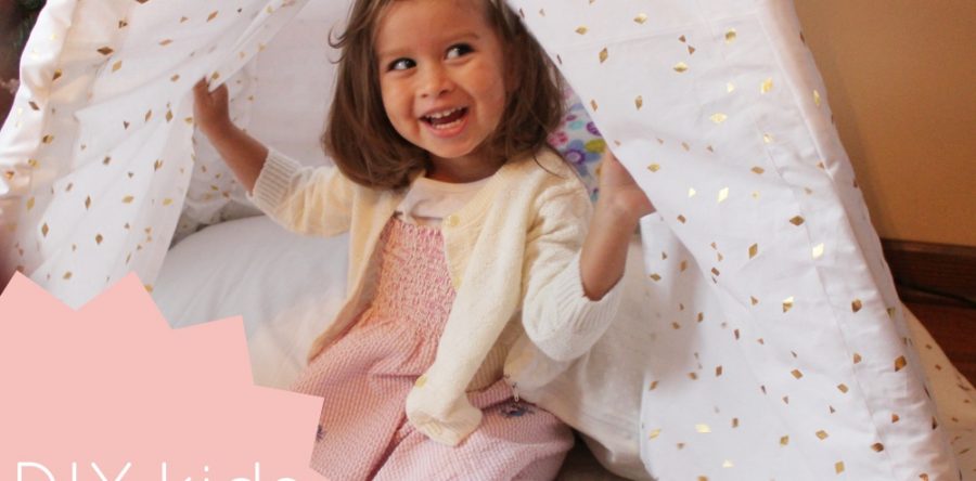 Easy to make Tipi for Kids!